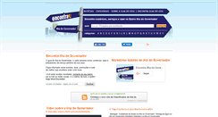 Desktop Screenshot of encontrailhadogovernador.com.br